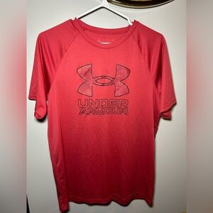 Under Armour YXL Bold Red Short Sleeve Tee